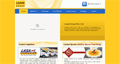 Desktop Screenshot of lasanigroup.com